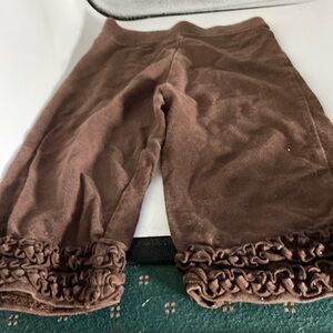 George 6-9 mths NWOT brown leggings